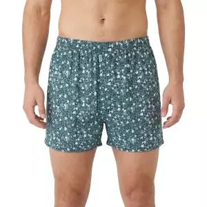 [롯데백화점]비비안 레이온소재 60수 하트 패턴 남성 트렁크 팬티 2종 세트-BS(TP4407SET)