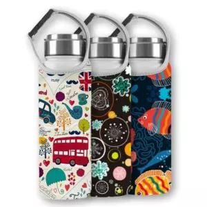 2개 가방 얼음 물