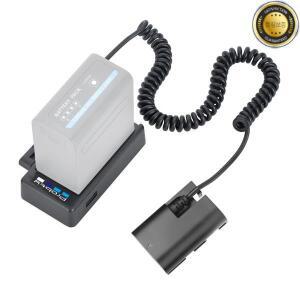 캐논 EOS R5 R6 5DS 7D 6D 90D Mark II용 LP-E6 LP E6NH 더미 배터리 및 NP-F 어댑터 플레이트