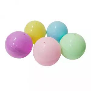 추첨 단색 원형 60mm 뽑기볼 신상 빈캡슐 트렌드 10P 캡슐