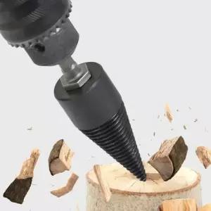 장작패기 장작 나무 드릴비트 쪼개기 캠핑 32mm