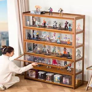 피규어 장식장 진열장 수납장 쇼케이스 전시장  아크릴 장난감 및 장식품용 대형 모델 디스플레이 케이스