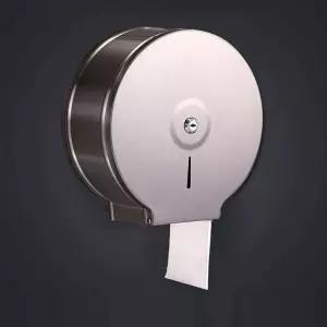 점보롤디스펜서 스텐 대용량휴지걸이 무타공점보롤케이스