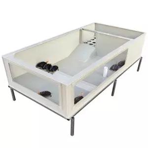 반수생 거북이수조 초대형 플라스틱 무배수 축양장 풀세트