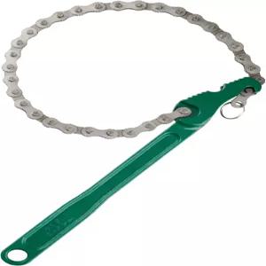 AUPREX 12인치 견고한 탄소강 조절식 헤비 듀티 래칭 체인 오일 필터 렌치 다목적용 리버서블 스타일