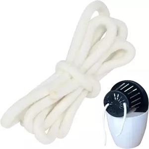 KVMORZE 50피트 1/4인치 휴가용 자가 급수 심지 코드 화분 DIY 자동 장치 시스템 시터 드립 급수기용