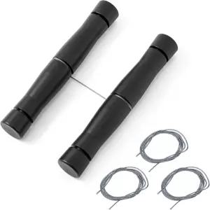 고마케 엠블럼 제거 도구 비닐 랩 자동차 표면 로고 플레이트라인 3PCS 교체용 PE 케이블-빨간색 랩핑 필름