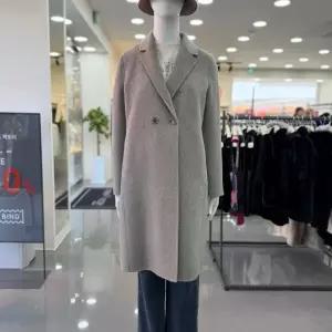 꼼빠니아핸드메이드 모직 코트 CAEW0WCH900_DG