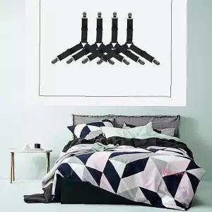 이불밀림방지침대 커버집게 이불정리 쇼파 밴드 고정hij726