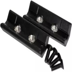 피드백 스포츠 검은색 교체 클램프 죠 슬라이드 잠금 및 스피너 노브 수리 스탠드