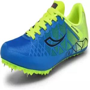 AOLEXWU 새로운 육상화 남성 메쉬 스파이크 러닝화 트랙 점프 스프린트 러닝 네일 남아화