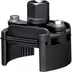 웜트리 조절 가능한 오일 필터 렌치(2-3/8~3-1/8인치) - 1/2인치 드라이브 캡 스타일 제거 도구 소형/중형