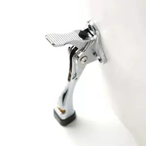 [베스트TOP100] 도어스토퍼 실버유광-현관문 고정 닫힘방지 말발굽