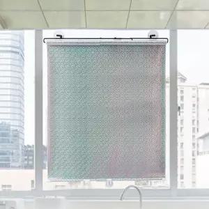 [베스트TOP100] 롤브라인드 창문 붙이는 햇빛가리개 실버 65X125cm