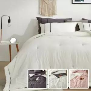 모던크라운 마이크로모달 사계절 침대패드SS 차콜