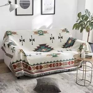 노르딕 소파커버 에스닉 쇼파덮개 블랭킷 180