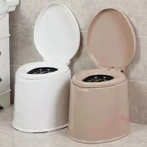 간이변기휴대용 이동식 차박 농막 화장실 대소 소형 환자용 야외 캠핑 좌변기 욕실mno385