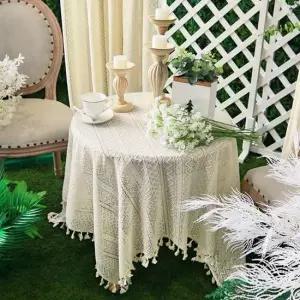 레이스 식탁보 테이블보 행사 덮개 커버 협탁보 140x200cm