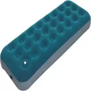 풋 펌프가 내장된 아웃트래블러 싱글 사이즈 캠핑 에어 매트리스 인플레이터 베드 블로우 수면 패드