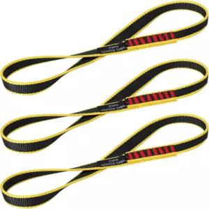 VFKEA 20MM 나일론 클라이밍 슬링 러너 23KN CE2008/EN566 암벽 등반용 웨빙 스트랩 래플링 스윙 요가 해먹