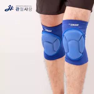 [이지커머스]관절사랑 딥쿠션 무릎 보호대 (2p 1set) / 아대 밴드 압박 근육 헬스
