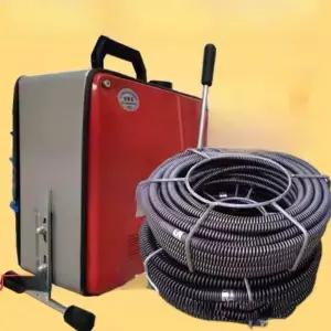 전동 청소기 하수구 배수관 변기 뚫는기계 화장실 드레인 스프링 클리너