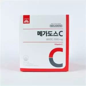 [셀러허브][웰빙창고] 고려은단 메가도스C 비타민C 3000mg 180g x 1개 (S16293517)