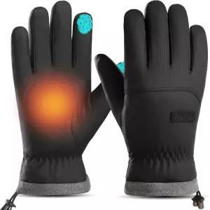 남녀용 아파프르 겨울 스키 장갑 방수 단열 방한 작업 스노보드 달리기 사이클링 작업용 터치스크린 스노우