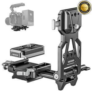 NEEWER 접이식 V 마운트 배터리 플레이트 경량 DSLR 카메라 비디오 리그 (SmallRig 케이지 DJI RS4 짐벌용)