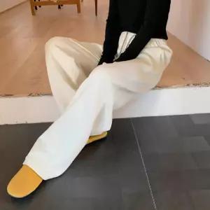 미니코코네 팬츠 바지 여친 니트 실크 캐주얼 가을 본딩 슬림 트레이닝 배기핏 DOS3