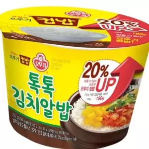 (다올)오뚜기 컵밥 맛있는 톡톡 김치알밥 222g