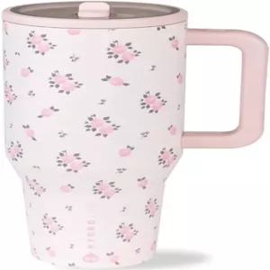 하이드로저그 트래블러 - 손잡이와 플립 스트로가 포함된 32온스 물병 컵 홀더 누수 방지 텀블러 재사용