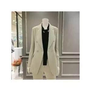 [아니베에프] A53WJK300 카라넥 스티치 더블 자켓 _P391832524