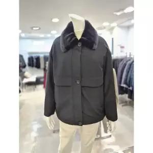 [하프클럽/쉐르담]쉐르담 세이브존01 밍크 카라넥 패딩 하프코트 CI4-058HC