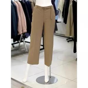 [하프클럽/] 세이브존03 벨트 포인트 일자 와이드 슬랙스 팬츠 AGP252P005A