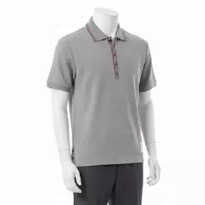 톰브라운 25FW 코튼 와플 리브 커프 폴로 티셔츠 MJP227A J0216 055