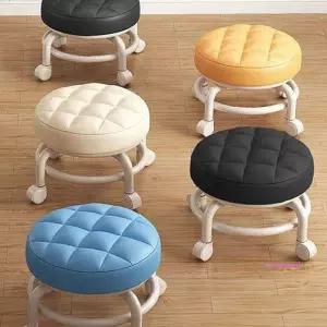 낮은의자이동 이동식 낮은 원형달린 무빙 바퀴 좌식 청소 동글뱅이 화분운반wxy829