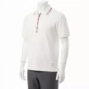 톰브라운 25FW 코튼 와플 리브 커프 폴로 셔츠 MJP227A J0216 113