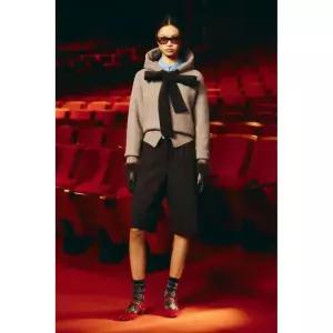 국내배송 자라 ZARA 여성 후드 타이 니트 재킷 그레이 밍크 5536129722 1847524