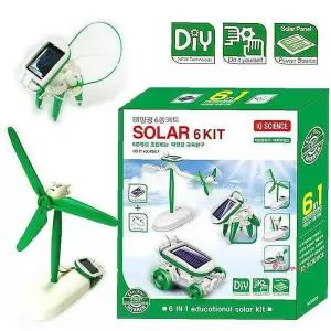 성광교역과학 태양광 키트 조립하는 류로 기초 6종 교구 교육완구 로보트pqr905