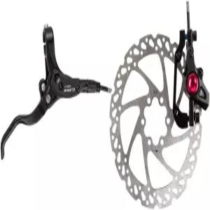 160mm 로터가 장착된 클락 케이블 시스템 리어 유압 M2 브레이크 블랙