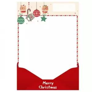 만들기대장-롤링페이퍼-크리스마스 엽서봉투