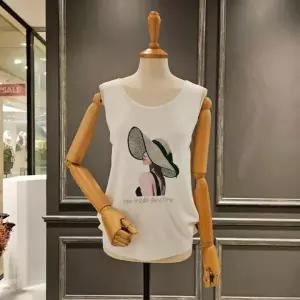 [아니베에프] A46KPO540 비즈 포인트 민소매 니트_P366688003