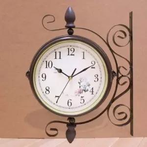 앤틱 양면 벽시계 인테리어 벽걸이시계 벽걸이시계 벽시계