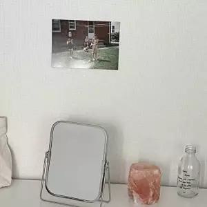 탁상 사각 양면 거울 거울 확대경 메이크업 화장 엔틱 화장