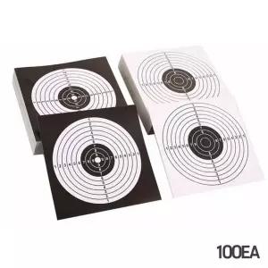 [이지커머스]사격연습 표적지 에어소프트건 과녁판 타겟지 서바이벌 서바이벌게임장 서바이벌게임 밀리터리