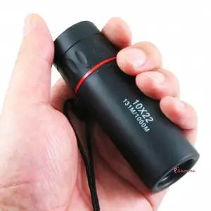 아이코프망원경미니 10x22 단망경 고성능 휴대용 스코프 단만경wxy126