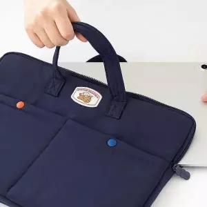 [셀러허브]푸들 노트북 파우치 13-14인치 네이비 브런치브라더 로마네 노트북파우치 13인치 (S24270064)