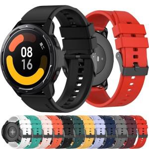 Xiaomi mi Watch Color 2 스포츠 시계 밴드 용 22mm 실리콘 스트랩 S1 Active Mi 컬러 Correa