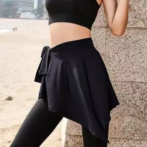 레깅스엉덩이덮개 레깅스 엉덩이 커버 힙 가리개 레이어드 스커트